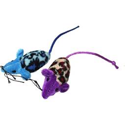 Hp Cat Velur Mice Toy