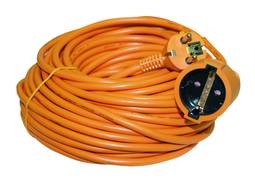 Framlengingarsnúra 25m IP20 orange