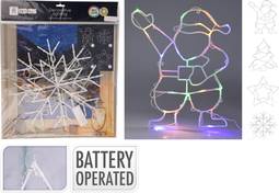 Gluggaskraut 24 LED marglit