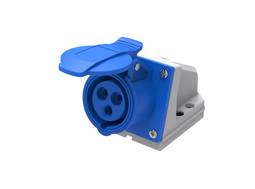 Veggtengill IP44 3-pinna 16A