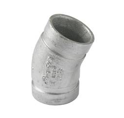 Hné 22,5° 2 1/2", gróp - galv