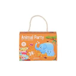 Púsl 24 Pcs Animal Party Aldur 3Ár+