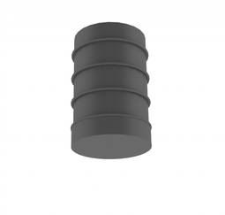 SÆPLAST brunnframlenging 60cm á hæð m/botni
