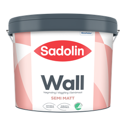 Veggjamálning Semi-Matt
