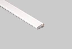 Slaglisti 9X15Mm 2,2M Pvc Hvít