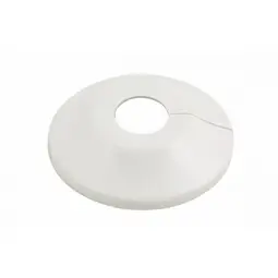 Plastrósetta 14mm hvít