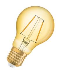 LED Vintage 1906 Classic A 2,5W(22W) E27 gyllt