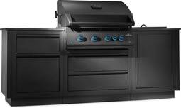 Napoleon Gasgrill  & Útieldhús OASIS Compact 105 Matt Svart