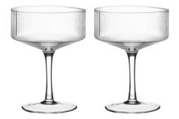 Maku Glös Cocktail 2Stk Ribbed