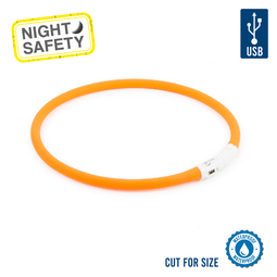 USB Flashing Band Appelsínugulur
