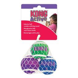 Kong Cat Active Tennis Balls W/Bells