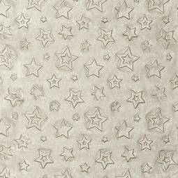 Serv. Embossed Star Almond 33X33