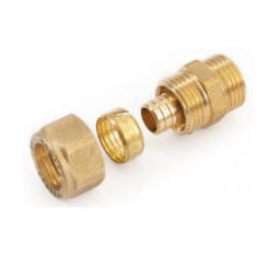 N-tengi 20x1/2 pex (skrúfað)