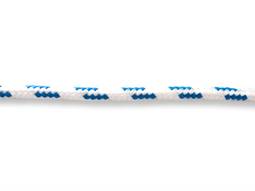 Band 4mm Blátt/Hvítt 20m