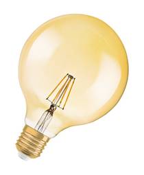 LED Vintage 1906 Globe 2,8W(23W) E27 gyllt