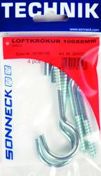 Galvaníseraðir loftakrókar