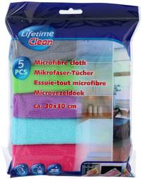 Klútur 5stk Microfibre