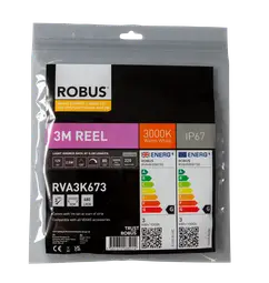 Led Borði 4.8W/M 12V Led 3000K Ip67 3M
