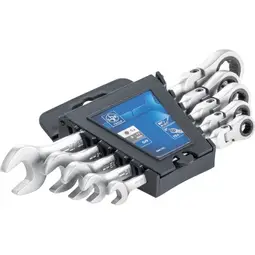 Lux Skralllyklasett Flex 5stk