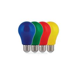 Blá Led 2W E27 240V