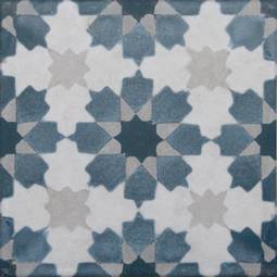 Decus Gólf-Vegg Dec.Azul02 20X20