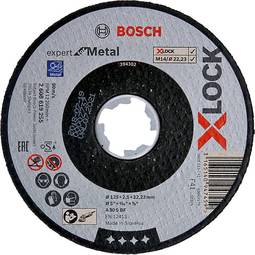 Bosch Skurðarskífa X-Lock Efm 125X22,2X2,5Mm