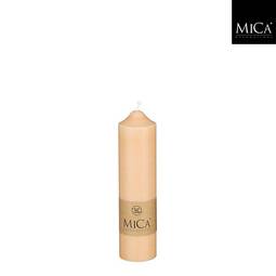 Mica Kerti Krem 20x5cm