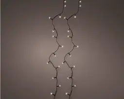 Basic LED-ljósasería 18 m með hlýhvítu ljósi