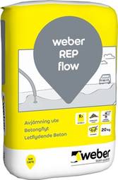 Weber Rep Flow Úti/Inni Iðnaðarflot 10-80mm 20kg