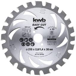KWB Hjólsagarblað Akku-Top 215x2x30mm 30T