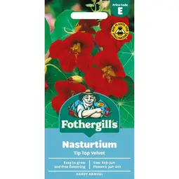 Fræ Nasturtium Tip Top Velve