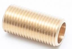 Skrúfbútur M10, Messing: 182/20