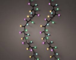Cherry LED-ljósasería 7,5 m með mjúkum marglitum ljósum