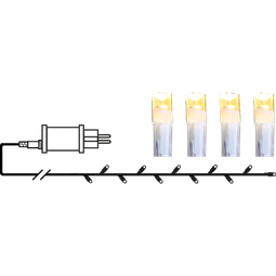 Micro LED sería 90 ljós hlýhvít 9 m