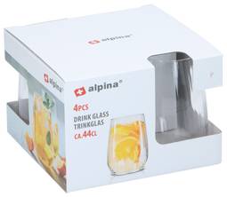 Alpina Glas 44Cl 4Stk