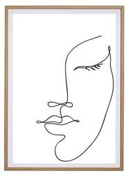 Rammi 50x70cm viður