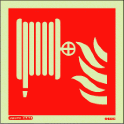 Öryggismerki - Slönguhjól