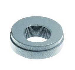 Lok með gati 3" x 2", gróp - galv