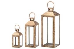 Lukt 3 Stk Brushed Gold