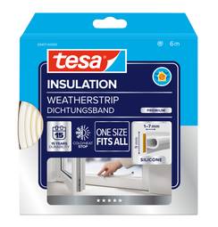 Tesa Premium Flexible sílíkonþéttilisti, glær