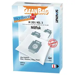 Ryksugupoki Microfleece+ Nilfisk