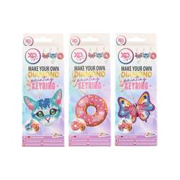 Diamond Painting Key Ring Assortment