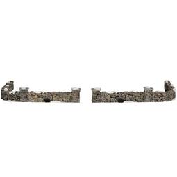 Colonial stone wall, set of 10