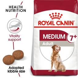 Hundafóður Medium Adult 7+ 4kg