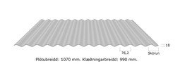 Báruál PVDF 0,7mm Koparpatina