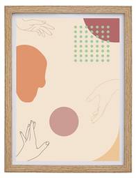 Rammi 18x24cm viður
