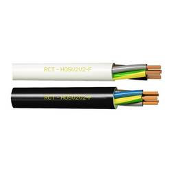 Tækjasnúra HO5V2V2-F Hitaþolin  2x0,75mm² hvít