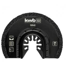 KWB Multiblað 87mm Karbít