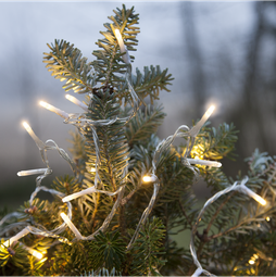 Micro LED sería 30 ljós hlýhvít 3 m