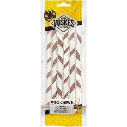 Dog Chews Stick Twist Beef M 6Stk